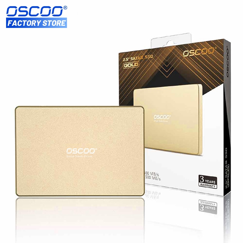 OSCOO SSD Festplatten 16GB 32GB 64GB 128GB 256GB 512GB Original 2D MLC Solid state Drive Festplatte Für Laptop Desktop