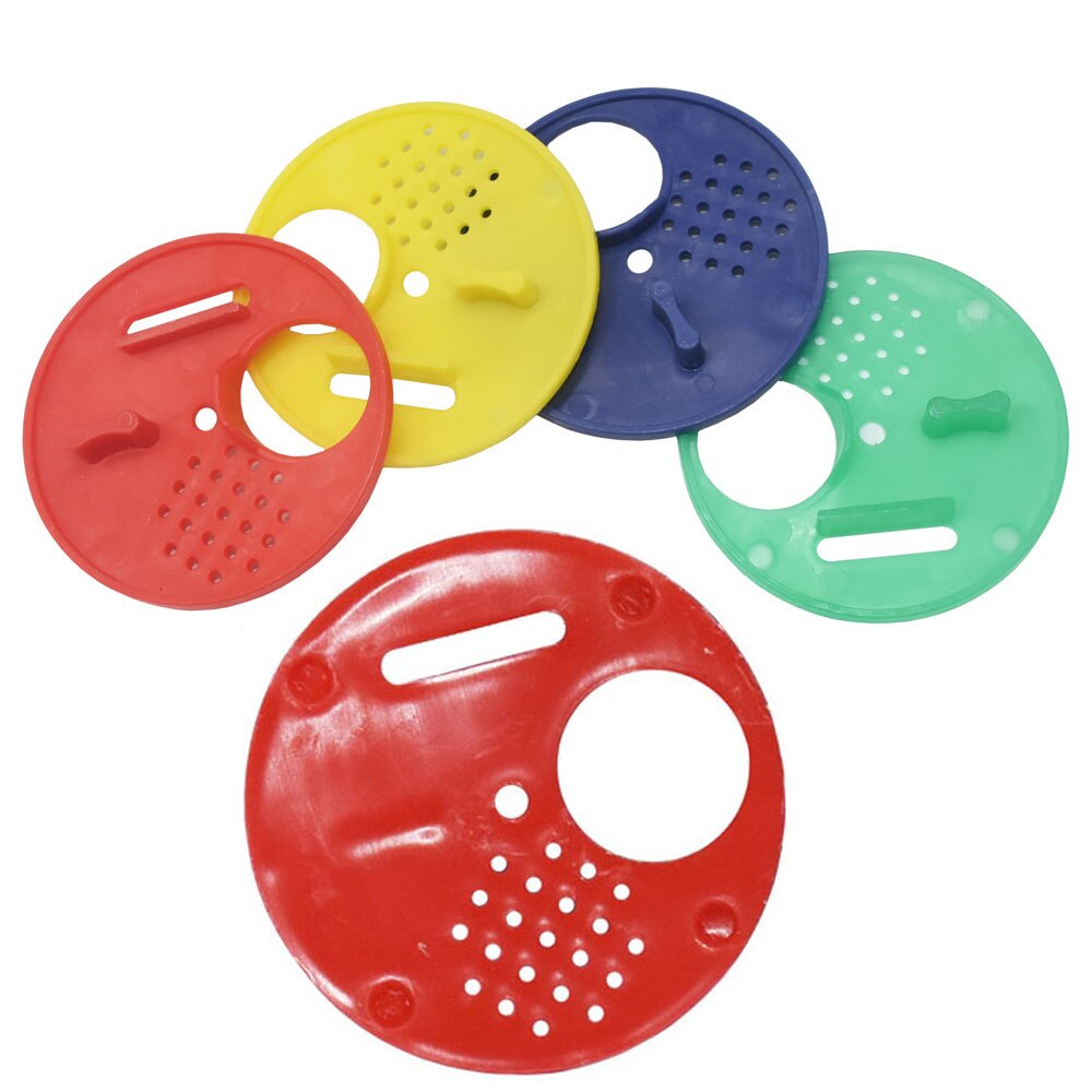 100 Pcs Beekeeping Plastic Beehive Door Round Single Bee Exit Hive Vent Entrance Ventilation Gate Nest Tools Apiculture Supplies