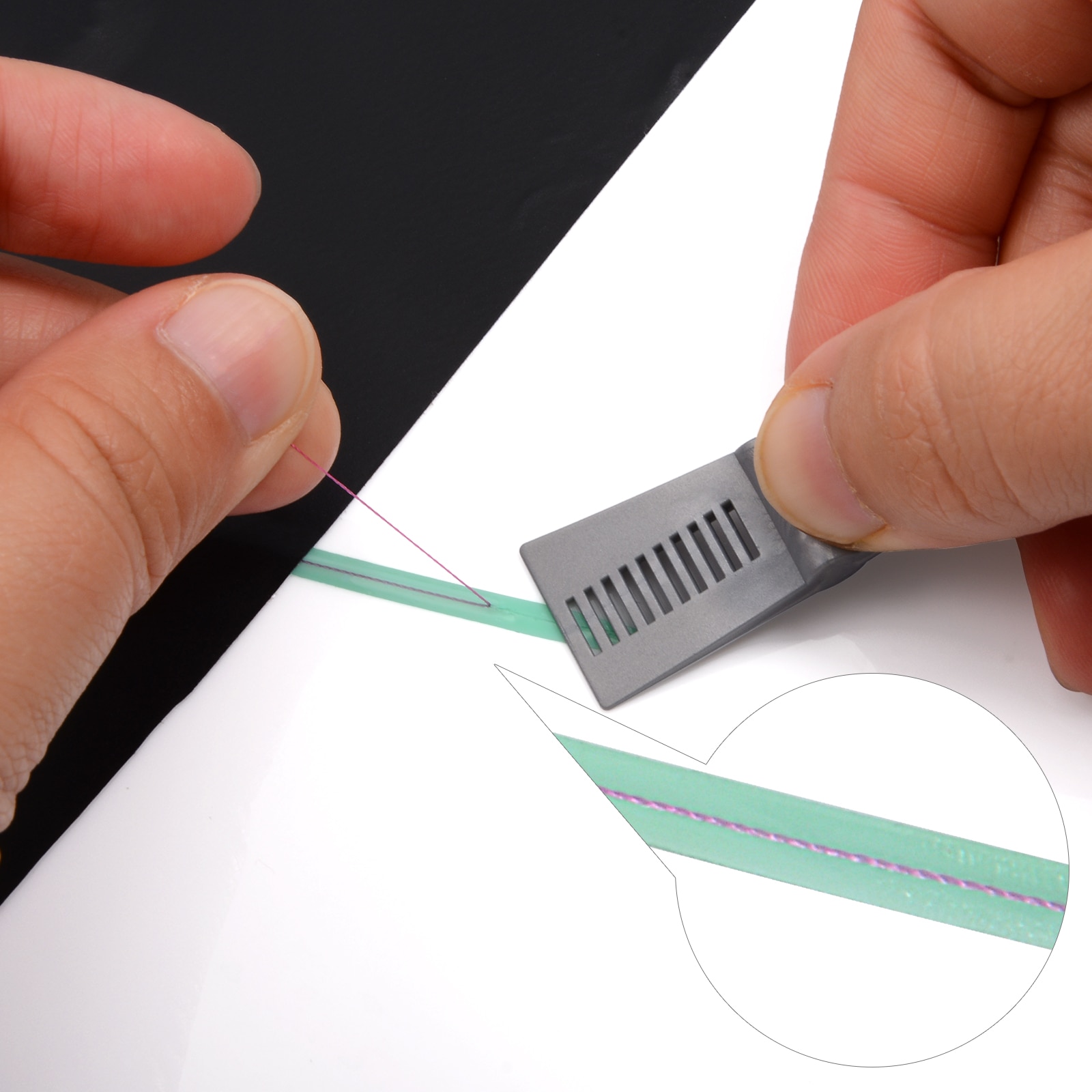 EHDIS 5m/50m Knifeless Tape Line for Car Vinyl Wrapping Film Cutting Tools Carbon Fiber Wrap Squeegee Auto Accessories