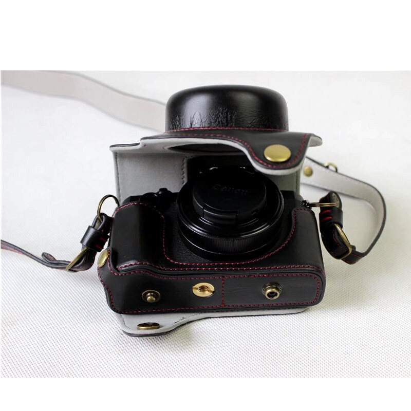 Geschikt voor Canon PowerShot G1 X Mark III camera holster g1xiii 3rd generatie beschermhoes g1x 3 case