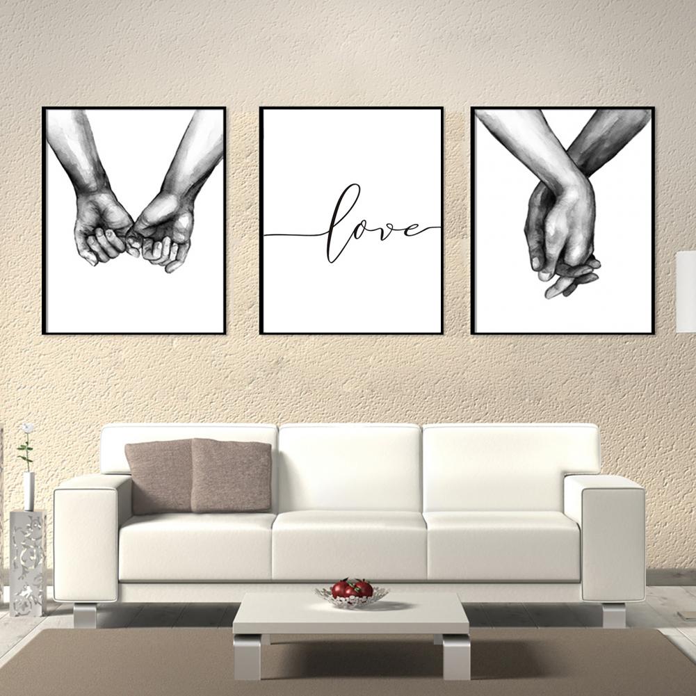 Sketchy Style 1 Set Beautiful Professionally Printed Frameless Picture Canvas Art Painting Unique for Living Room