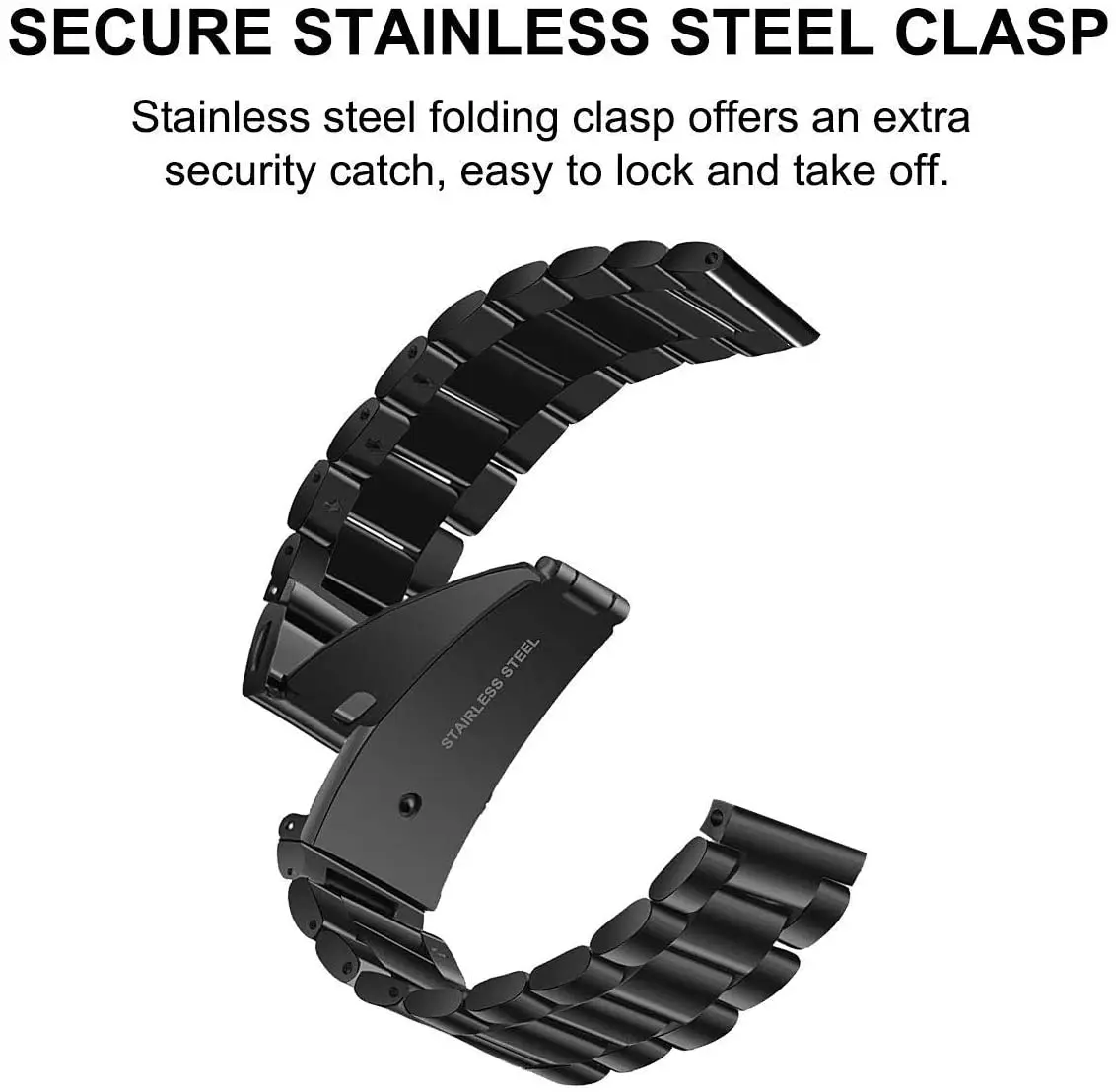 Metal Stainless Steel Strap For HUAWEI WATCH GT 3 46mm GT3 / GT Runner / GT 2 GT2 Pro Band Watchband Bracelet honor magic Watch