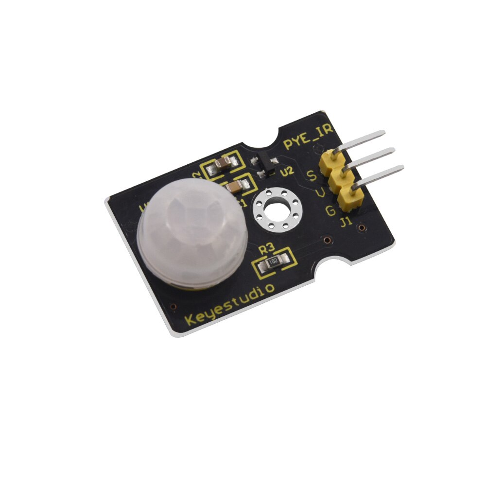 keyestudio PIR Motion Sensor for Arduino Pyroelectric IR Motion Sensor for Human Body Motion