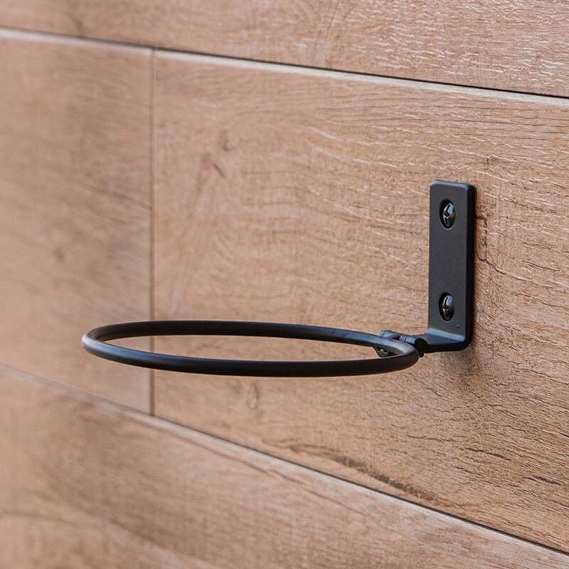 Paquete de 3 macetas de pared, maceta plegable de hierro suspendido, aro de Anillo para el jardín del hogar, invernadero: Default Title