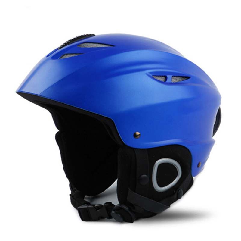 Casques adultes PC + EPS ultra-léger Snowboard casques hommes femmes patinage Skateboard ski respirant casques: blue / L