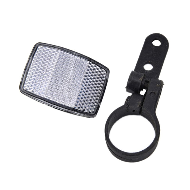 Mtb Racefiets Automatische Reflectoren Fietsen Waarschuwingslampje Fiets Accessoires Fiets Voor Achter Reflecterende Lens: white
