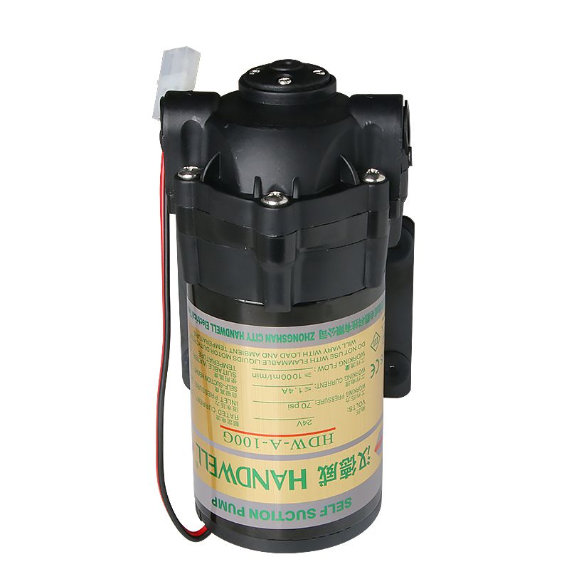 Håndvejs selvansugende pumpe husholdningsmotor membranpumpe vanddispenser tilbehør ro omvendt osmose boosterpumpe universal w