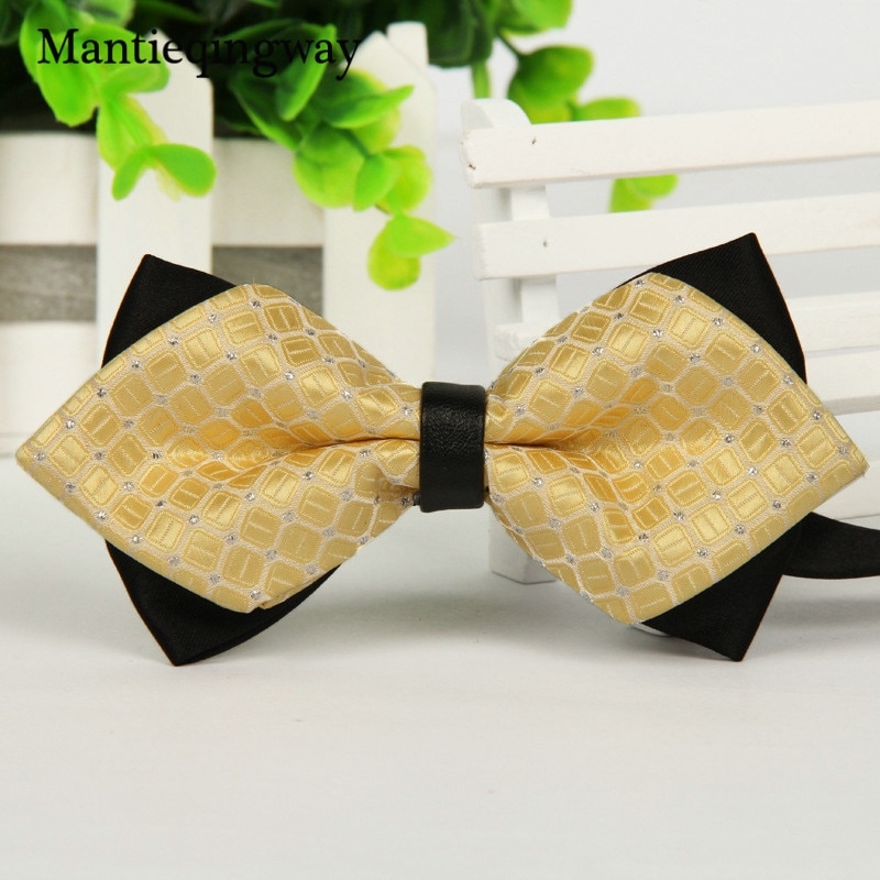 Simple Men's Suit Bow Tie For Groom Wedding Party Men Formal Wear Business Cravat Bow tie Clothing Accessories
