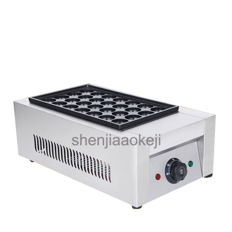 electric Octopus Ball Machine non-stick pan fish ball furnace Commercial single board octopus balls machine 220v1pc