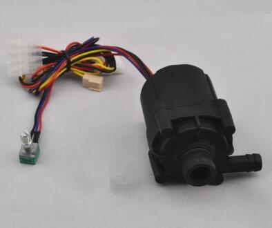 Super Slient computer case SC600 water pump cooling black ceramic pc pump support speed control 12v 4pin: speed control editio / no bracket
