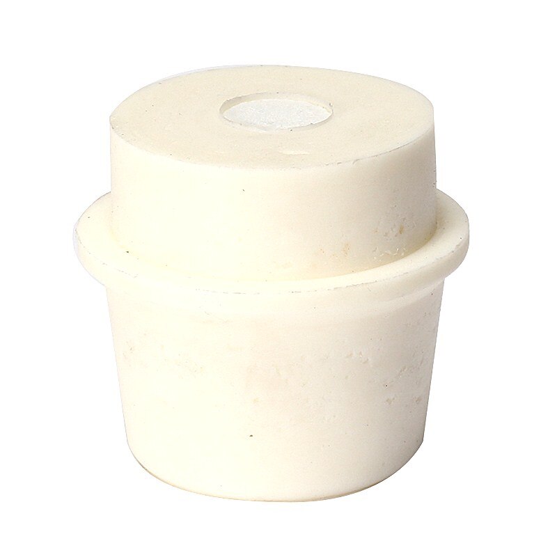 Tapón de silicona para matraz cónico de 33-38mm, tapón de matraz erlenmetrer con núcleo de arena para botella triangular de 500ml, tapa de espuma de silicona, 10 Uds.