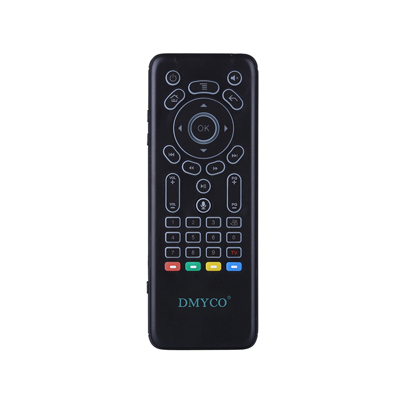 Newest Mini Wireless Keyboard 2.4G Russian Touchpad Voice Remote 7 Color Backlit USB Keyboard For PC Smart TV Android TV Box H96
