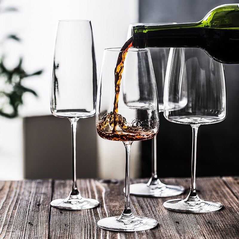 Europa libre de plomo vidrio cristalino copa de vino rojo copa de vidrio de vino de la Casa Blanca copa de vino Champagne espumosos beber de vidrio