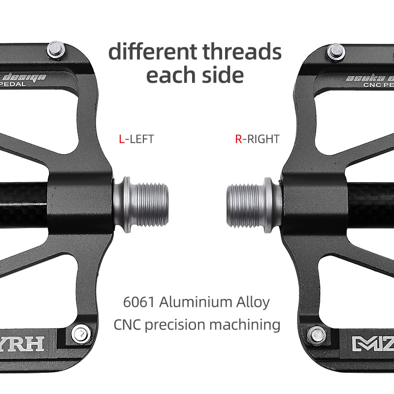 MZYRH-pedales antideslizantes para bicicleta de montaña, accesorio de aleación de aluminio, resistentes al agua, X6