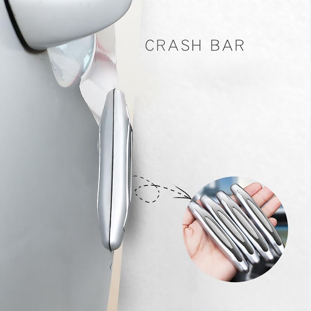Autodeur bumper strip 4 stuks beschermstrip krasbeschermer autodeur crashblad auto anti-botsing