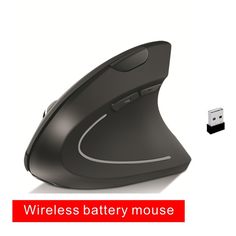 Draadloze Gaming Muis Gamer Mouse Voor Computer Pc Souris Verticale Ergonomische Oplaadbare Muizen Voor Laptop Bedrade Usb Mause Raton: A   Battery version