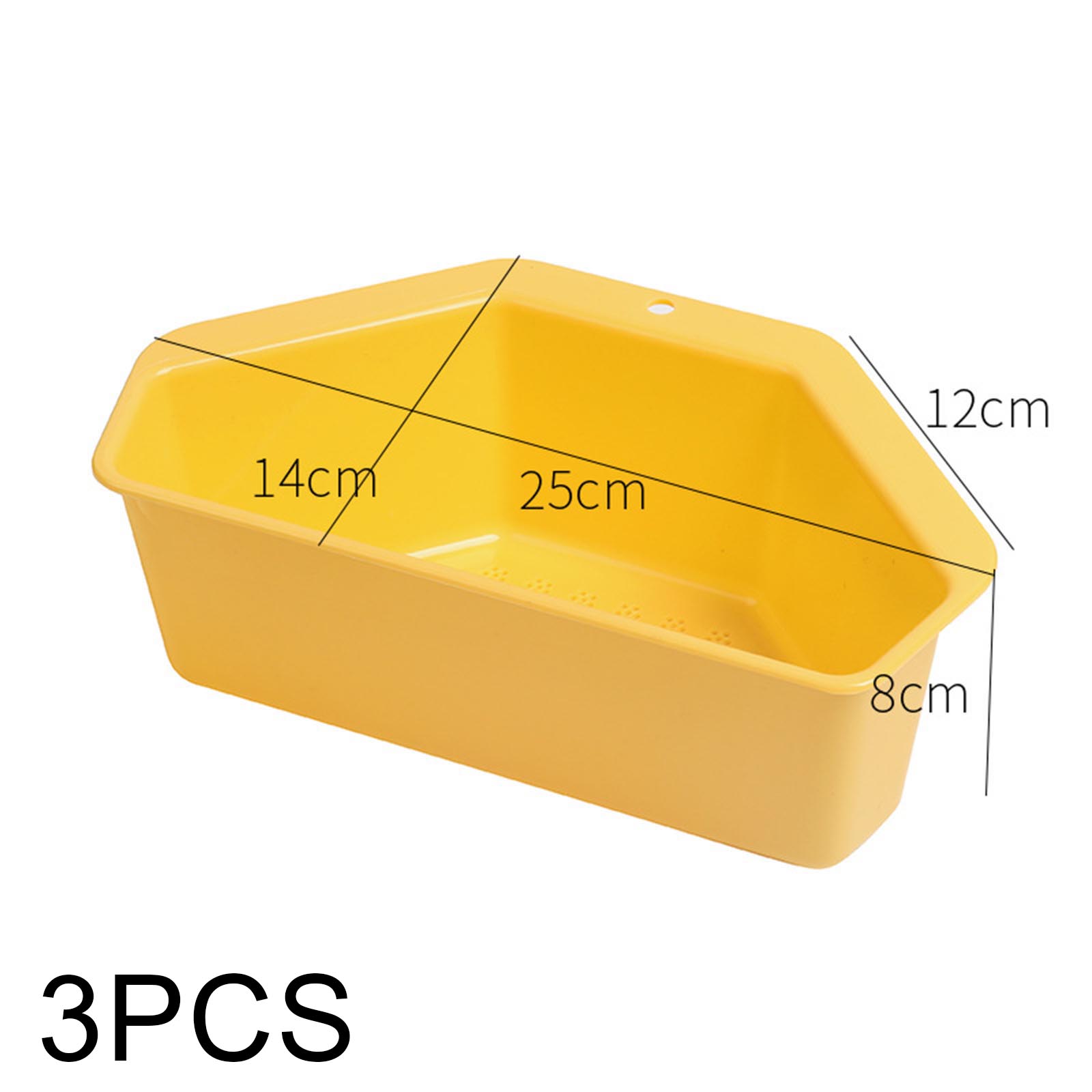 Triangular Corner Sink Drain Rack Shelf Basket Food Strainer Vegetable Fruit Drainer Sponge Holder Kitchen Filter K888: Bronze