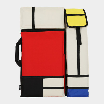 Grote Art Tas Voor Tekentafel Schilderen Set Reizen Schets Tas Voor Schetsen Gereedschap Canvas Schilderen Kunst Levert Voor Kunstenaar: red
