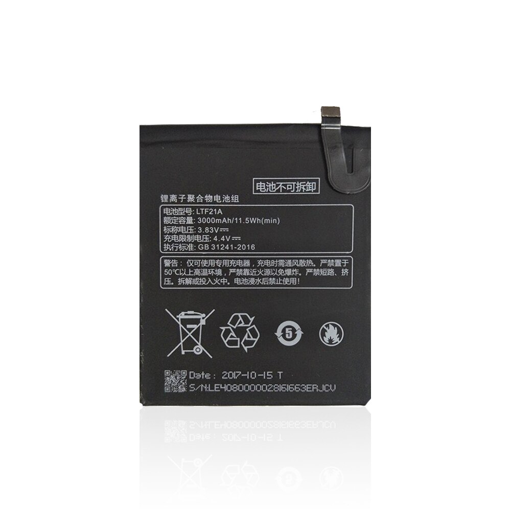 Bateria interna compatível do smartphone para letv leeco le 2/le 2 pro x620 (3.8v, 3000 mah, ltf21a)