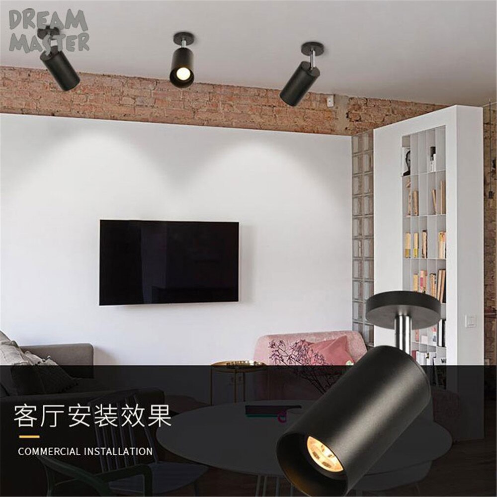 Modern GU10 5W led ceiling spotlights lamp, replaceable bulb LED spotlights, dressing room/restaurant/colothing store spotlights