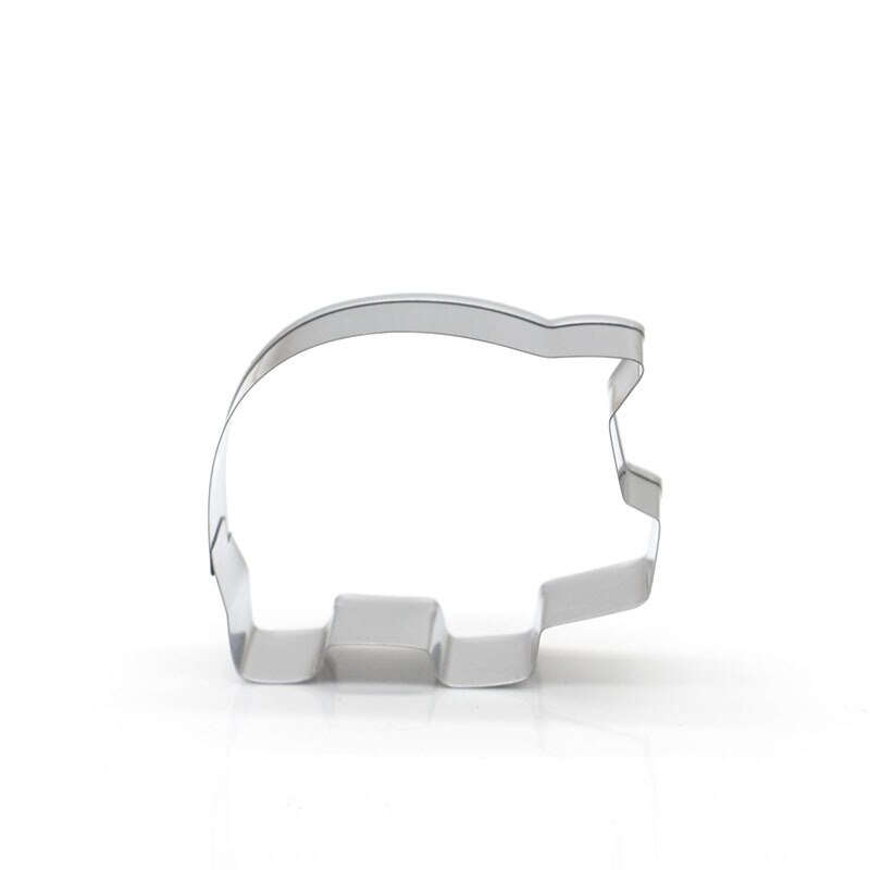 Stainless Steel Cookie Cutter Pig Shape Biscuit Pastry Mold Cake Decor Baking Mold Tools Kitchen Baking Accessories