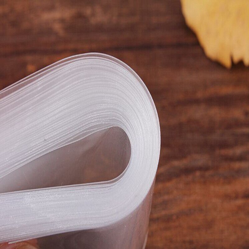 clair Cellophane/bopp/poly sacs 8x20 cm Transparent Opp cosmétique en plastique emballage pour Biscuit bonbons outils poche plate