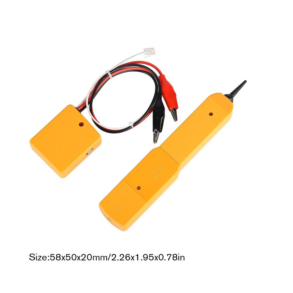 Rj11 netwerk telefoon draad kabel tester toner tracker diagnose toon lijnzoeker tracer detector netwerk tools