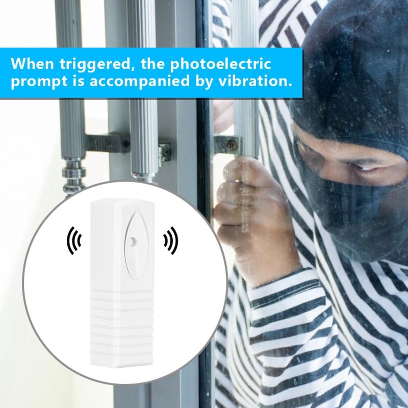 Wired Intelligent Digital Vibration Sensor Security Anti-theft Alarm System Adjustable Sensitivity