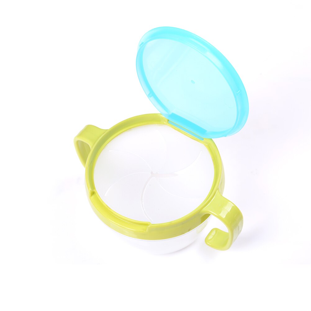 Spædbørn børn 360 roterende spildsikker skål tallerkener bordservice baby snack skål mad beholder fodring af børn hjælpe mad