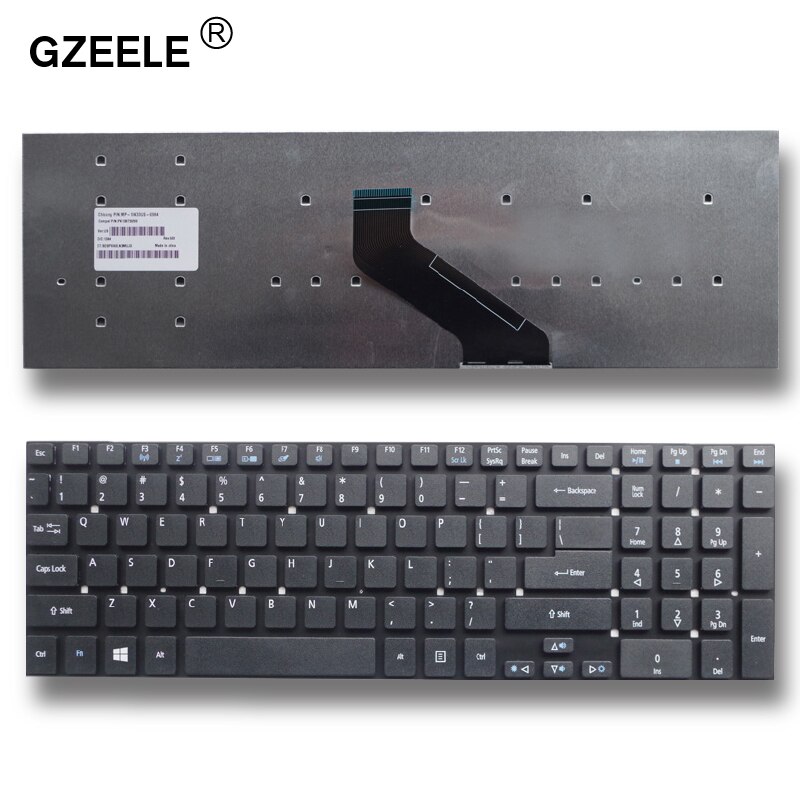 Gzeele Laptop Toetsenbord Voor Acer Aspire E1-522 E1-510 E1-530 E1-530G E1-572 E1-572G E1-731 E1-731G Us Vervanging Toetsenbord