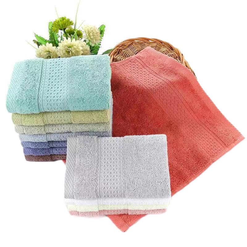 Asciugamano per il viso piccolo in cotone 100% Asciugamani quadrati morbidi per il lavaggio del viso per bambini Panno per il viso per bambini Puro assorbente Cura del viso 34x34 cm Casa