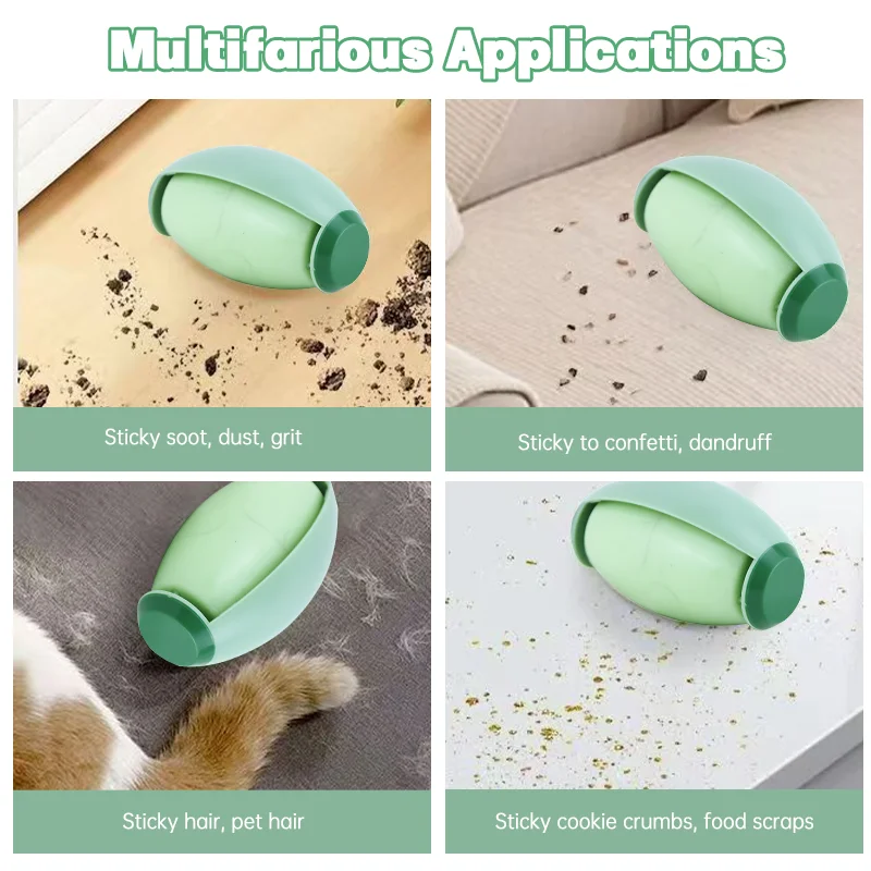 Washable Lint Remover Clothes Roller Portable Pet Hair Remover Dust Removal Eliminator Brush Hair Sticky Cleaning Tools