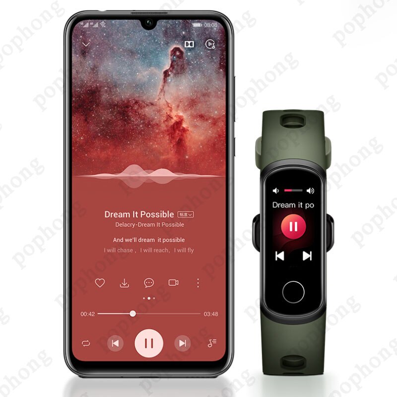 Huawei Honor Band 5i Smartband sang oxygène coeur rage ftness sommeil tracker USB Charge