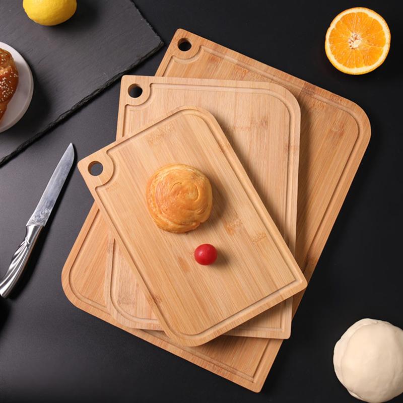 1pc Kitchen Cutting Board Useful Chopping Board Kneading Board Solid Wood Cutting Board "Panel Cutting Board"