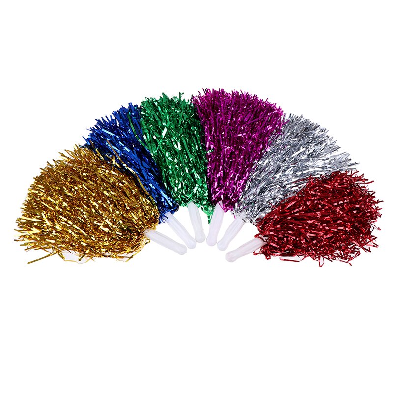 1pcs Sport Competition Cheerleading Pom Poms Flower Ball For for Football  Basketball Match Pompon Cheer Dance
