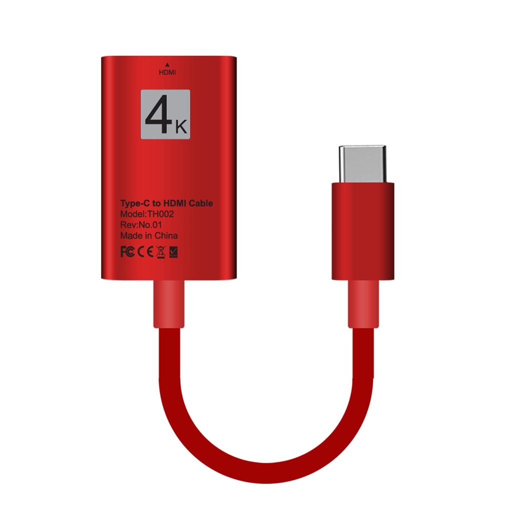 USB-C Type-C Naar Hdmi Hdtv Av Tv Adapter Kabel 4K Voor Samsung S10/S9 Plus/note 9 Hdtv Tv Kabel Adapter