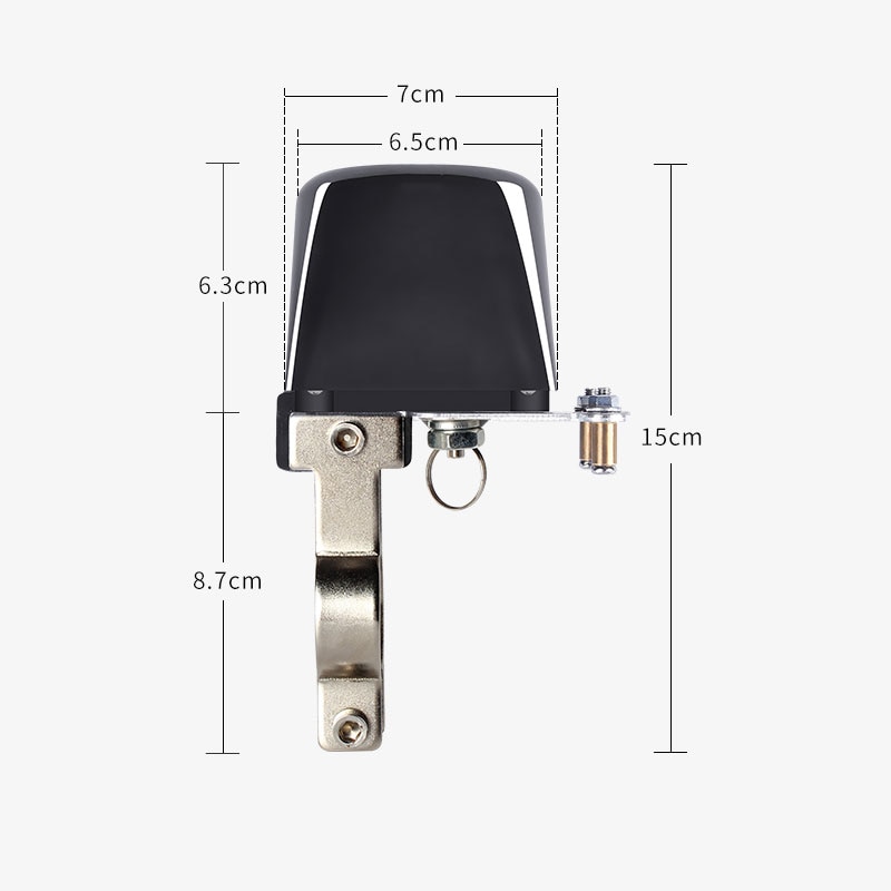 Wifi kaasuputki automaattinen manipulaattori venttiili pallo 1/2 " 3/4 "  dn15 dn20 venttiili kaasun/veden sulkulle katkaista läppäventtiili 12v
