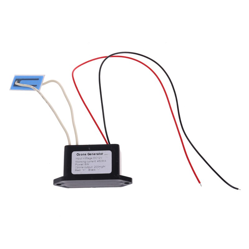 Generador de ozono casero DIY AC 220V purificador de aire desodorante Densidad de salida 200 mg/H: 12V