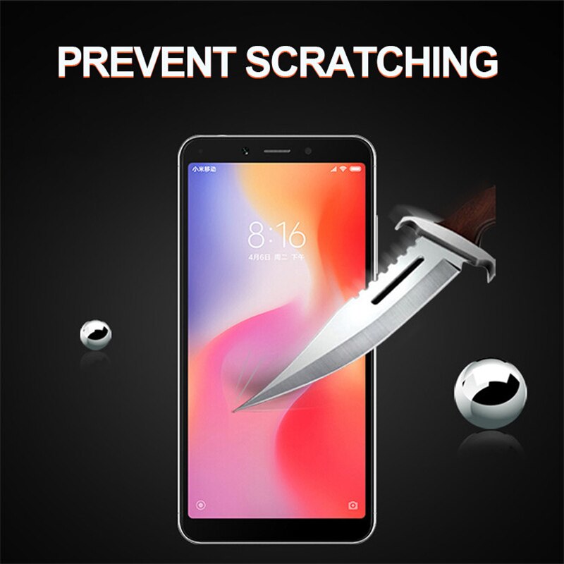 9D Volle Abdeckung Gehärtetem Glas Für Xiaomi Redmi 6 6A Anti-platzen Anzeige-schutz Auf sterben Redmi 5A 6A 7A Glas Schutz Film fallen