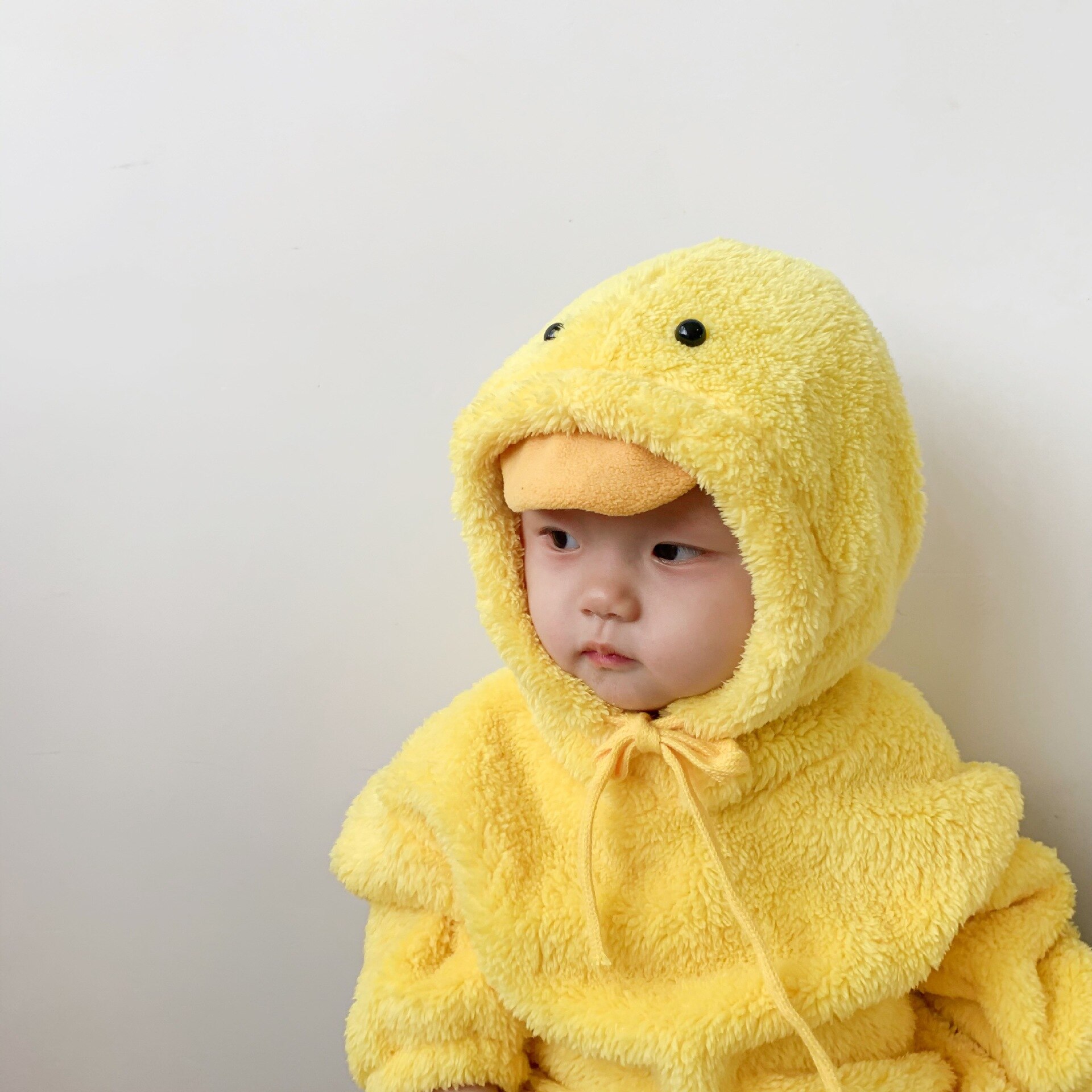Bébé dessin animé vêtements bébé hiver polaire en peluche body garçons et filles combinaison bébé une-pièce petites filles vêtements