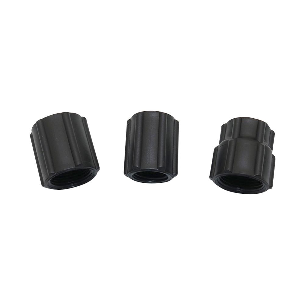 1/2" 3/4" Female Thread Straight Connector 1/2" to 3/4" Internal Thread Reducer Coupling Adapters Plumbing Pipe Fittings