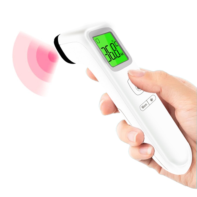 Health Care Baby Thermometer Digital Infrared IR Forehead Non-Contact Body Fever Measurement Termometro with Distance sensing