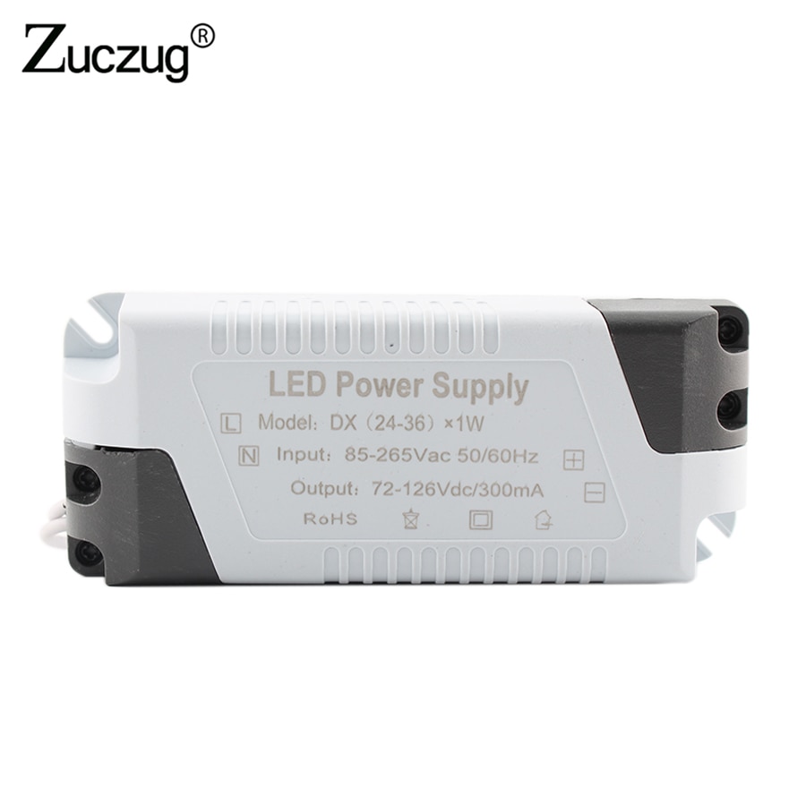 Led Driver 24 V-12 V Voeding Adapter 1 W-36 W Verlichting Transformator Ac 220V om 12V Dc Voeding Led Driver Lampen Strip