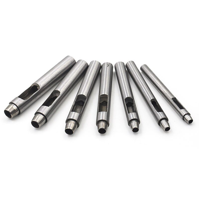 Diy Leather Perforator Cutter 0.5 Mm-10 Mm Lederen Gereedschap Voor Lederen Horlogebanden Riemen Canvas Papier ronde Holle Gat