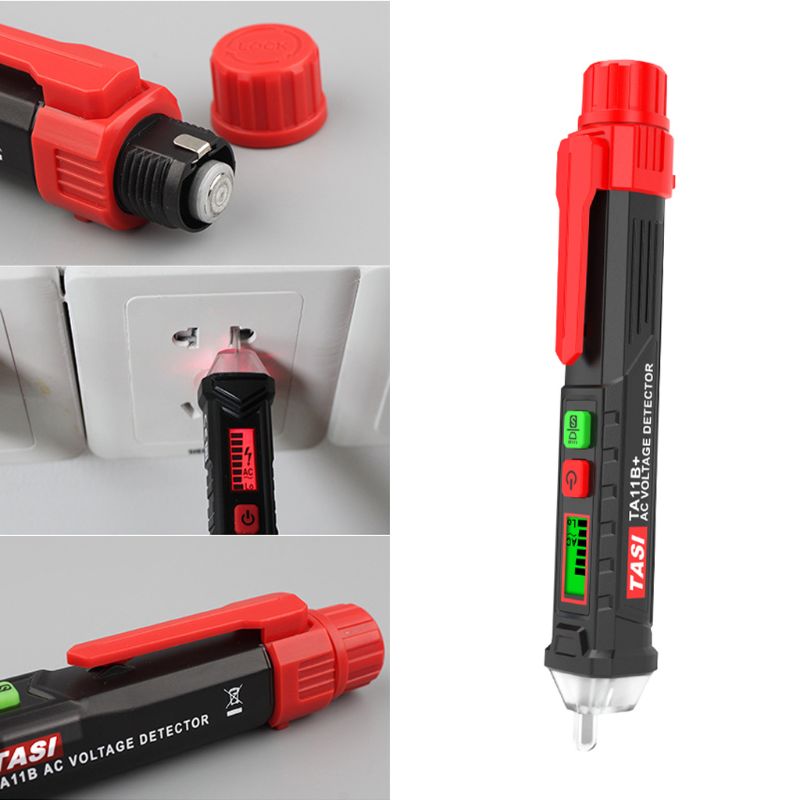 12-1000V Non-Contact Ac Voltage Detector Lcd Digitale Display Test Meter Electeic Pen Met Instelbare Gevoeligheid handige Volt Stic