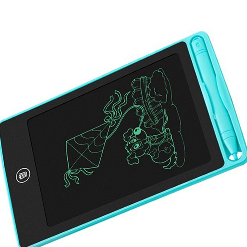 Mini Draagbare 6.5-Inch Licht Energie Kleine Schoolbord Memo Schilderen Praktijk Kinderen Schrijven Tablet