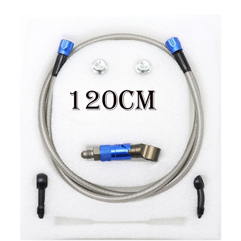 CNC Aluminum AN3 Quick Release Brake Line Connect Quick Detach Brake Tube Adapter Kit Brake Hose Kit: 14