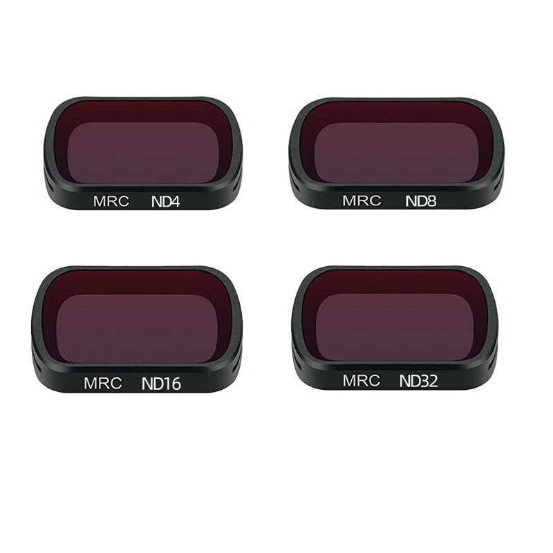 Kit de filtres pour Xiaomi Fimi Palm 1/2/Pro, accessoires Polar CPL ND/PL4 8 16 32 UV Macro Close-UP ND ND2-5 ensemble réglable: 4in1 ND Mix