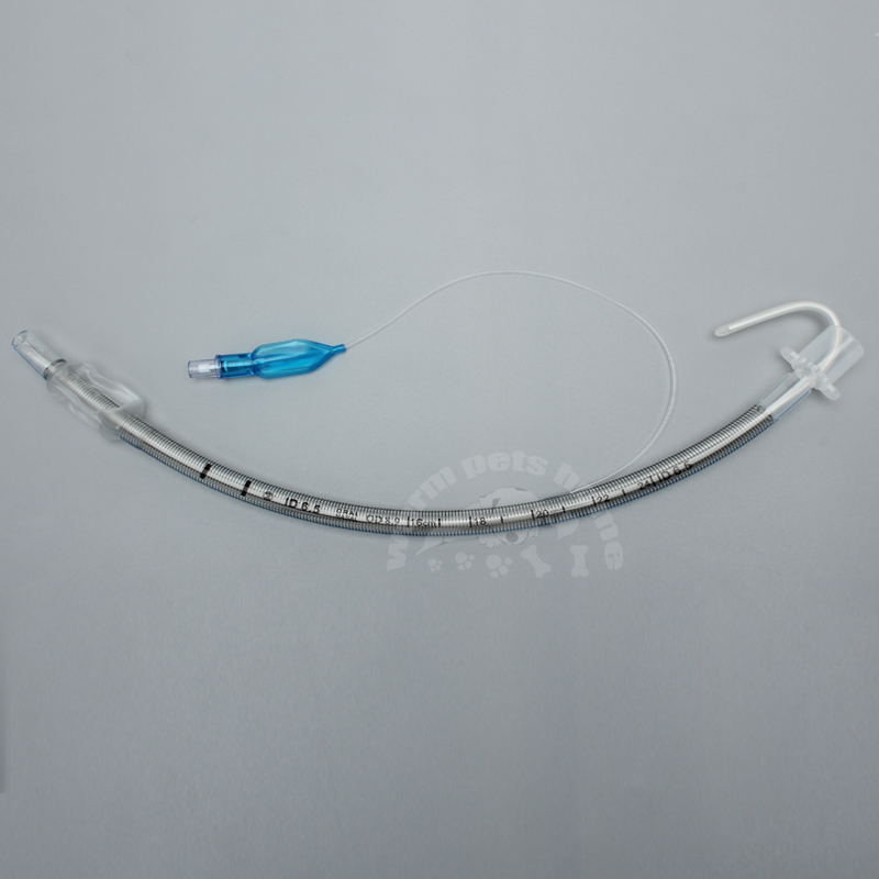 Tube endotrachéal renforcé avec stylet 2,5-10 mm Intubation trachéale stérile jetable pour humains et animaux vétérinaires