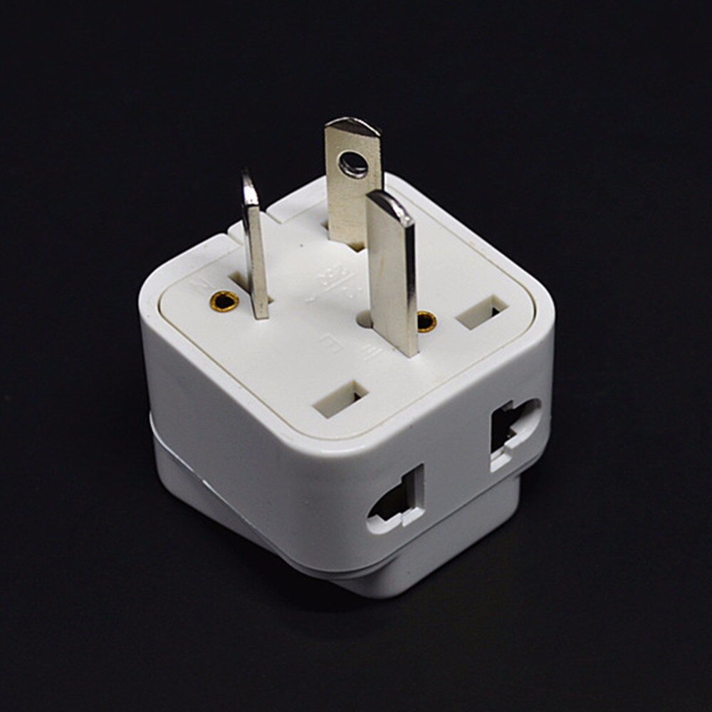 3 pin Chinese Power Plug Adapter Travel Converter Australië UK USA EU